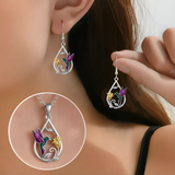 Upeat Colibri-korvakorut, ilmainen kaulakoru mukana | Rajoitettu tarjous