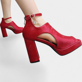 Lopezin ohuet moniväriset korkokengät