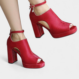 Lopezin ohuet moniväriset korkokengät