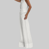 Martina | Tyylikäs kaksiosainen pellavainen setti