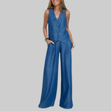 Martina | Tyylikäs kaksiosainen pellavainen setti