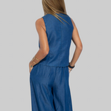 Martina | Tyylikäs kaksiosainen pellavainen setti