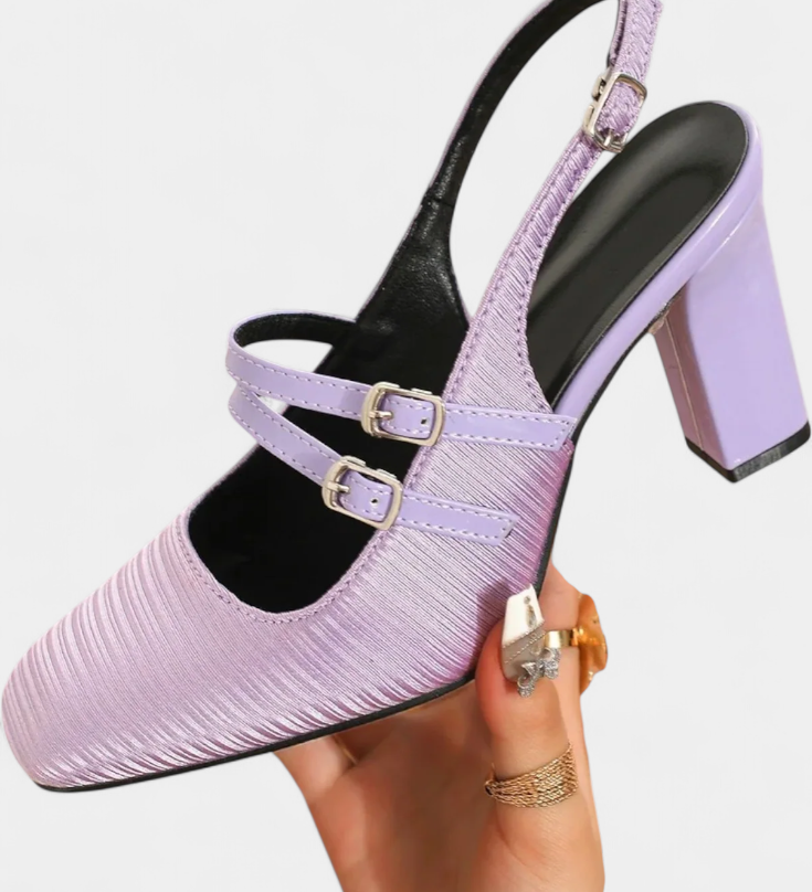 Orlanda-nahkasandaalit tuplahihnoilla ja nilkkaremmillä