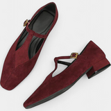 Elly matalat korkokengät remmillä ja soljella