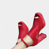 Lopezin ohuet moniväriset korkokengät