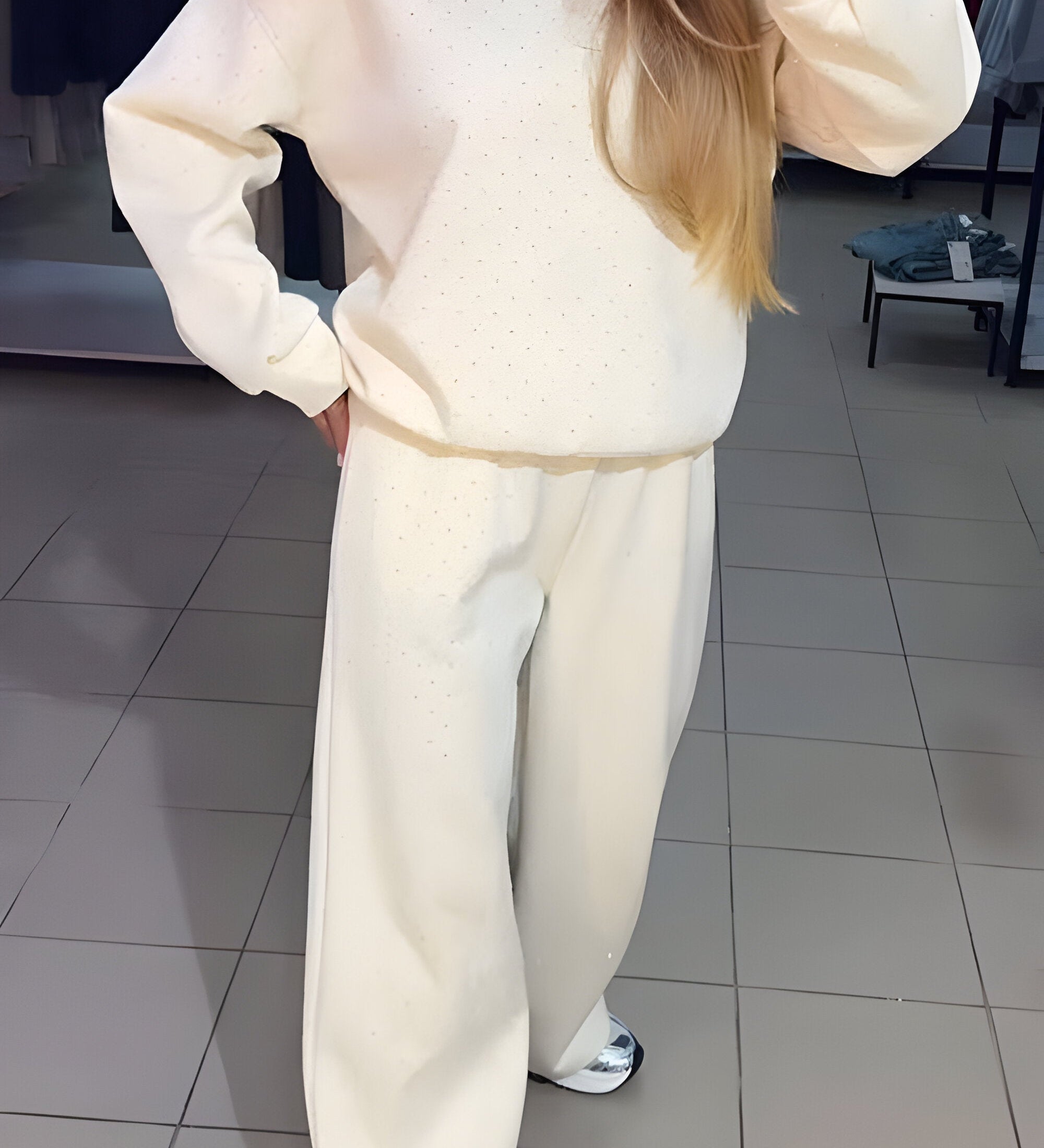 Simara – Kaksiosainen kimalteleva verryttelypuku