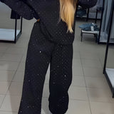 Simara – Kaksiosainen kimalteleva verryttelypuku