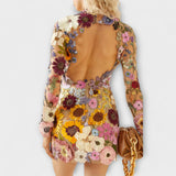 Dolores | Kukallinen kukkakuosi mekko