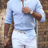 Dashiell | Miesten kauluspaita napillinen