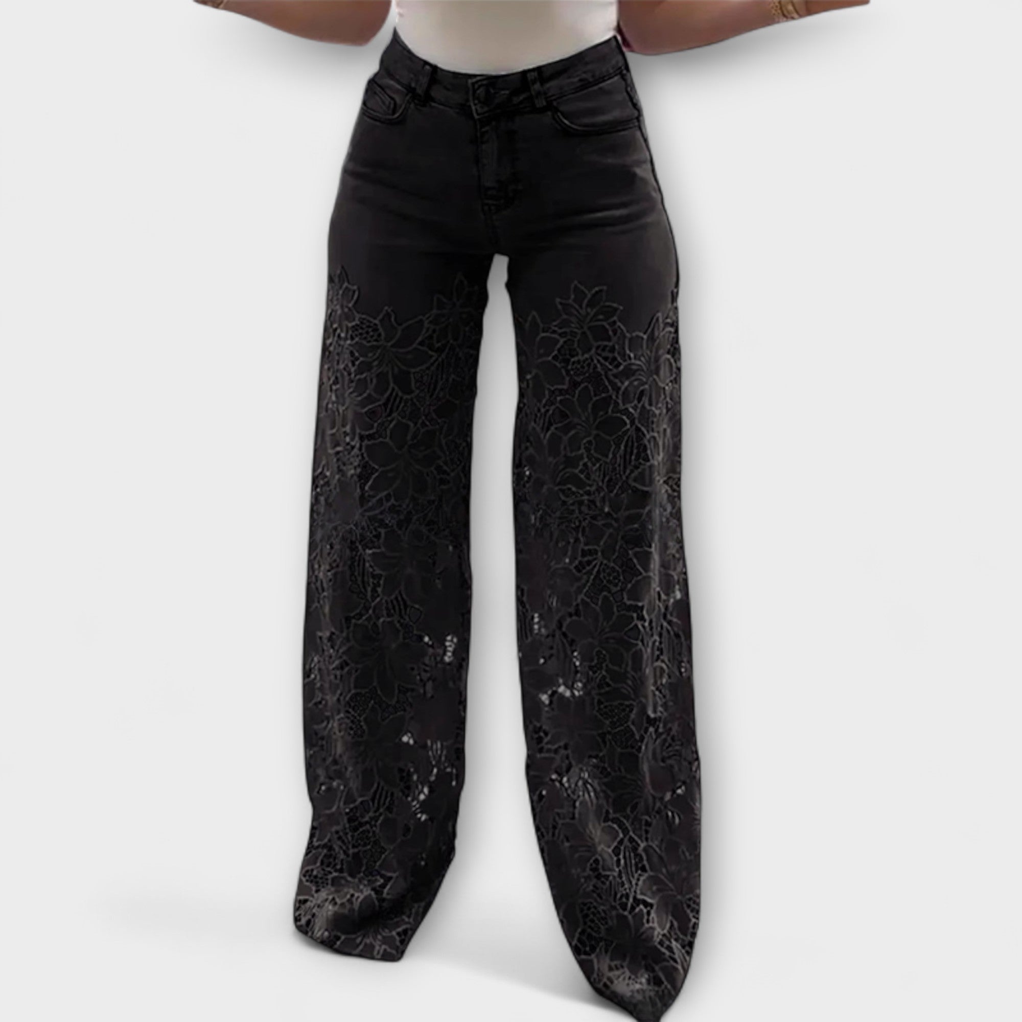 Chic Spids Paljetti Raitaleggingsit